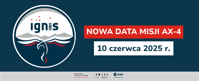 Nowa data startu misji IGNIS