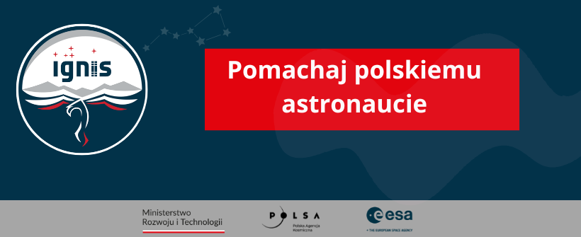 Akcja: Pomachaj polskiemu astronaucie