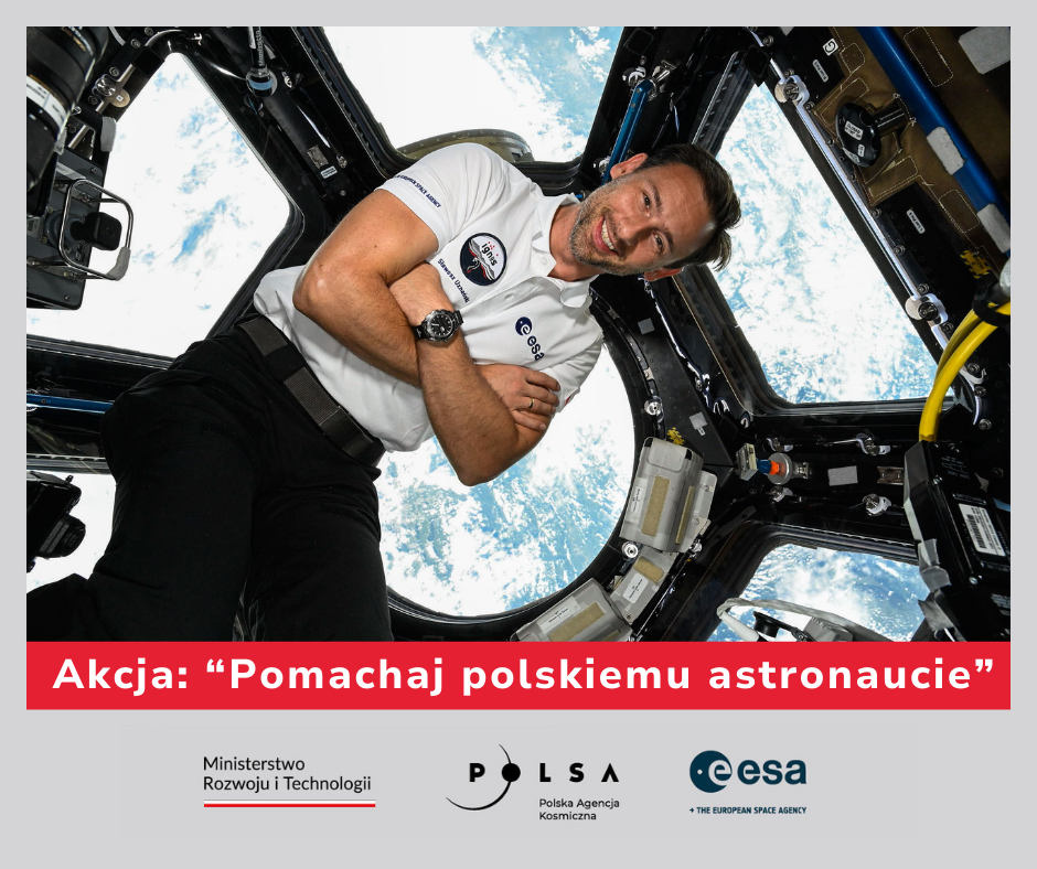 Pomachaj polskiemu astronaucie 5