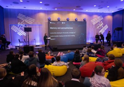 Spotkanie edukacyjne z załogą Ax-4 w Polsce - luty 2025 r.