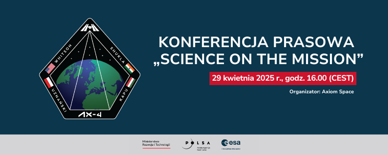 Konferencja prasowa online: Axiom Space oraz globalni partnerzy prezentują badania i technologie mikrograwitacyjne misji Ax-4